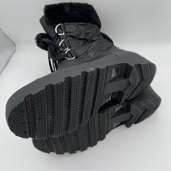 Dirty Laundry Women's Parade Nylon Faux Fur Trim Rainboot Snow Boot Size 8 38.5 - Picture 11 of 12